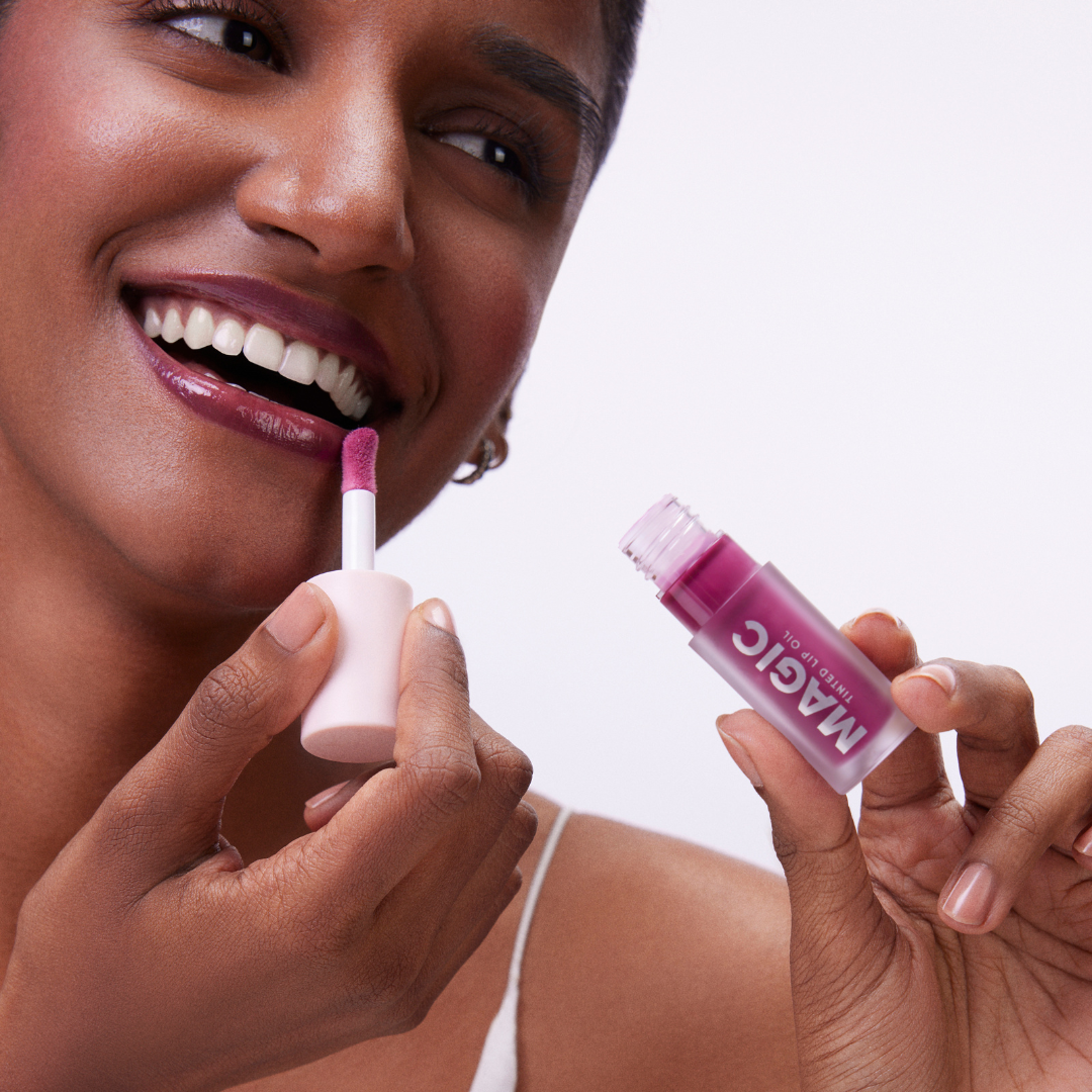 Golden Hour Magic Tinted Lip Oil - Deep