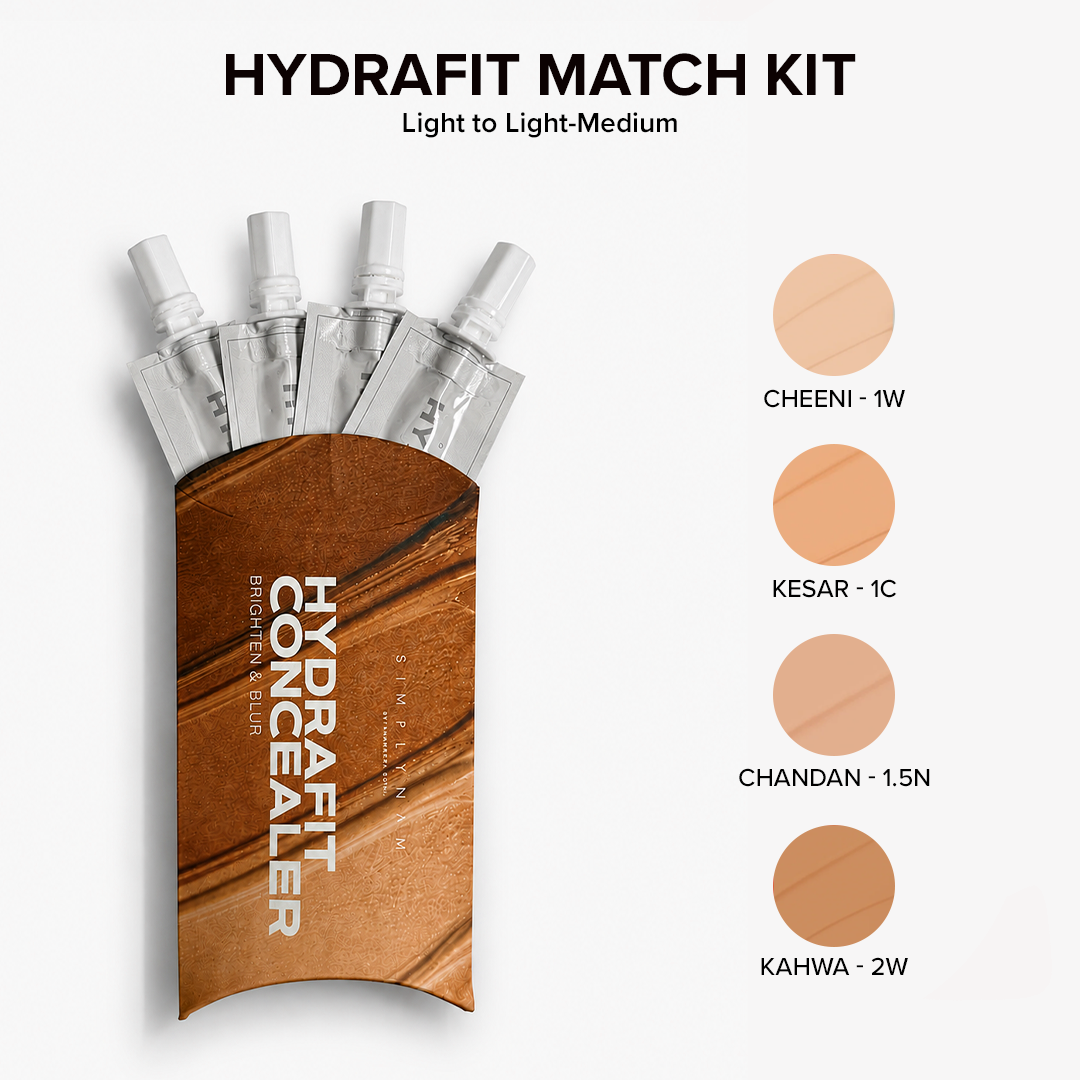 Light to Light-Medium: Hydrafit Concealer Match Kit