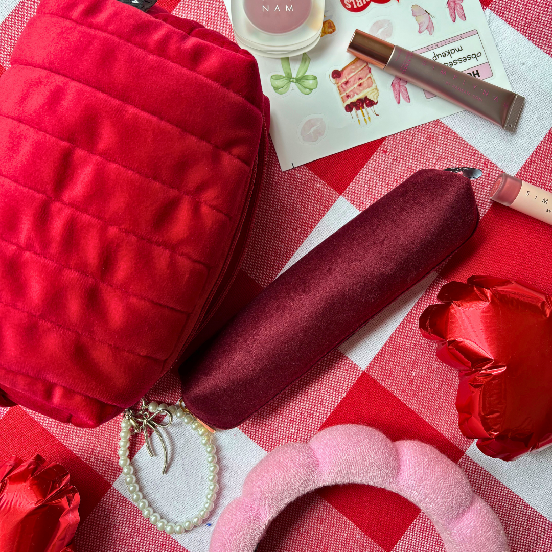 Chilli Red Carry-All Pouch