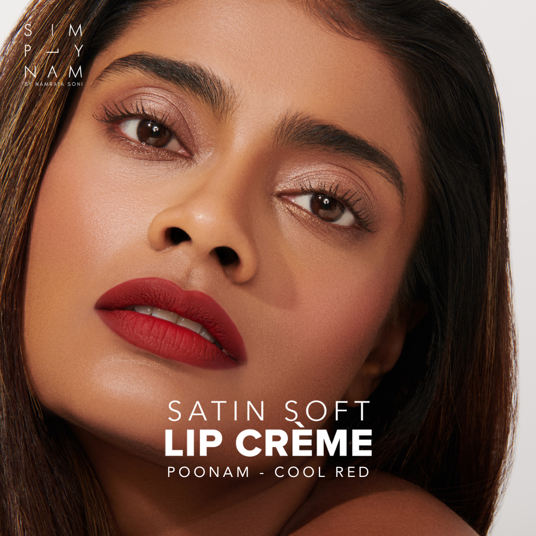Poonam (Cool Red) - Satin Soft Lip Crème