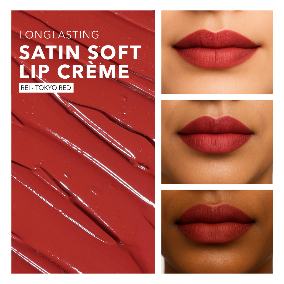 Rei (Tokyo Red) - Satin Soft Lip Crème