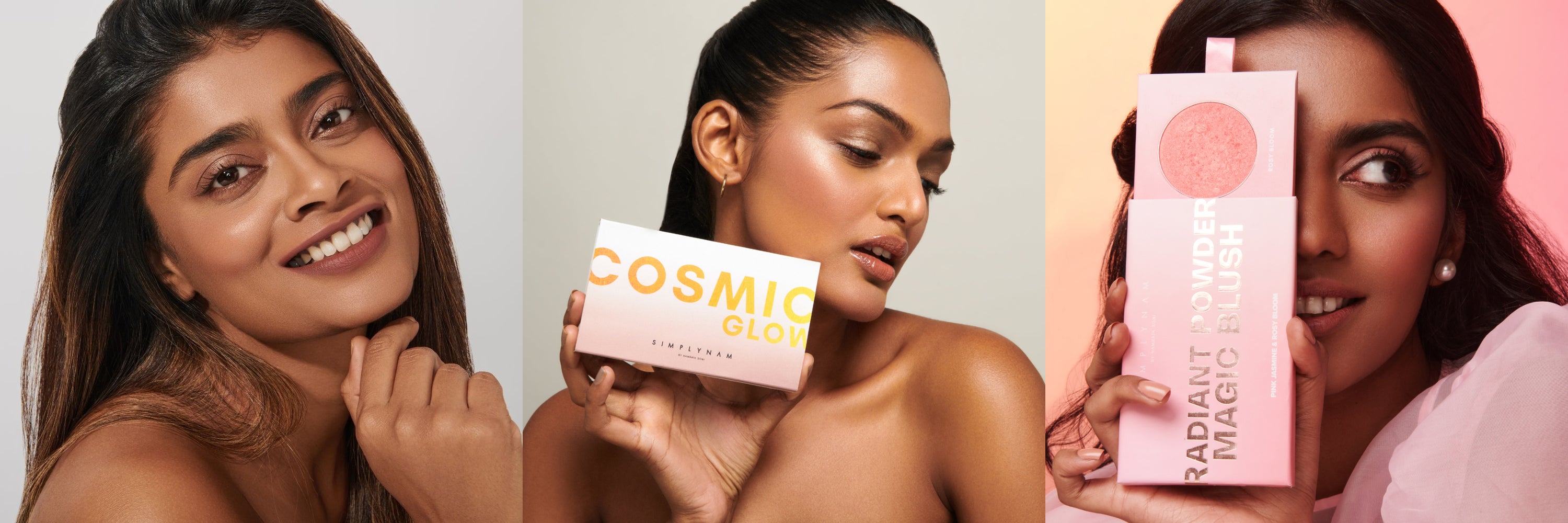 Radiant blush,hanna, cosmic glow