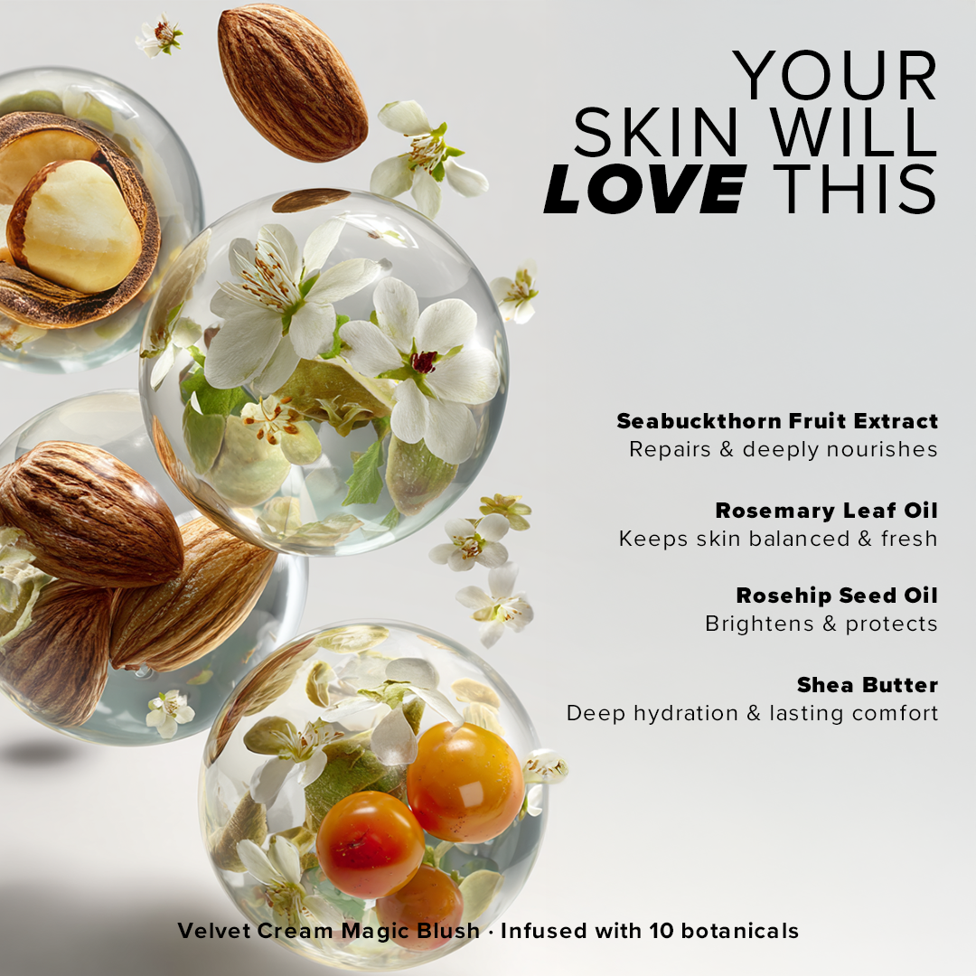 Velvet Cream Magic Blush - BFF (Blush Red)