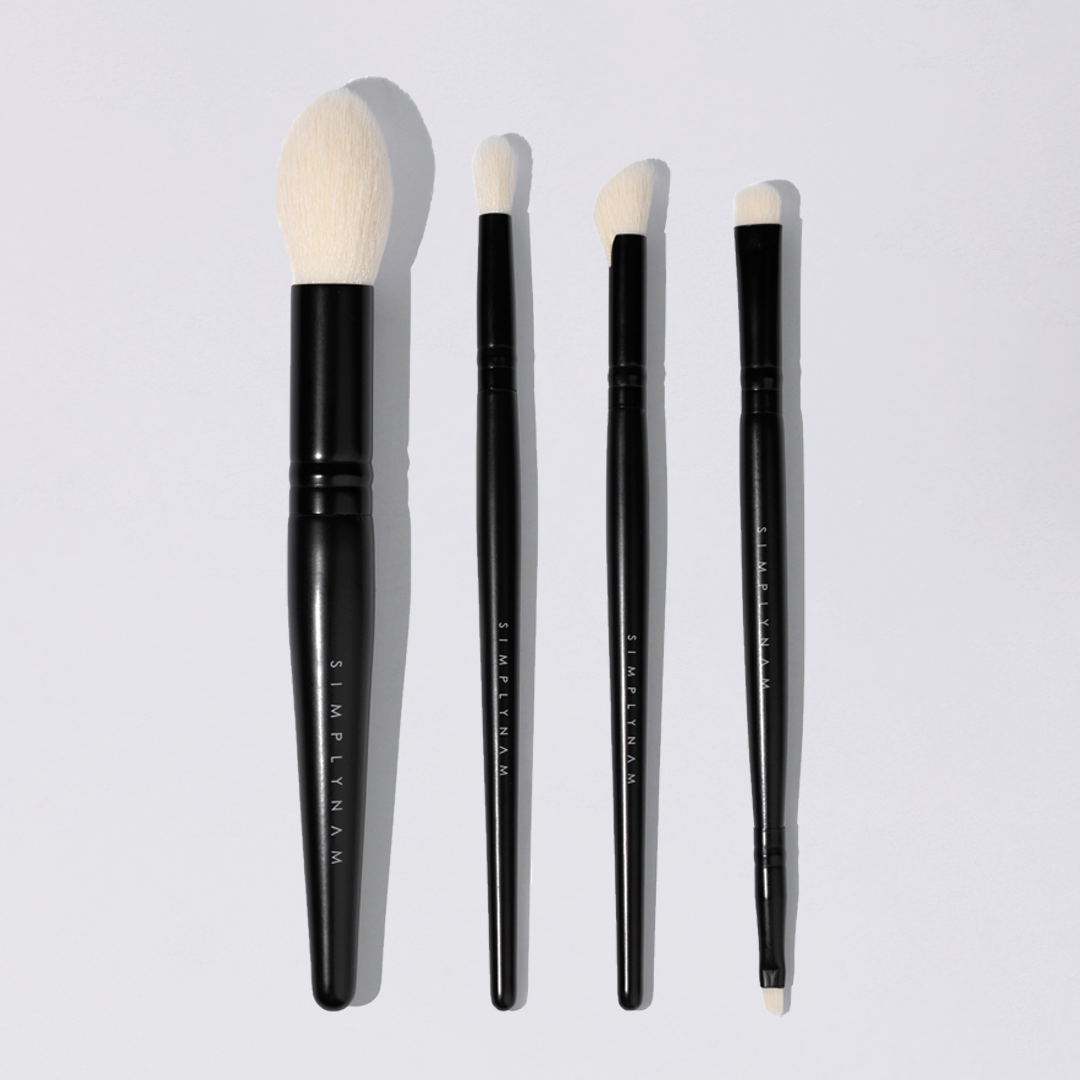 Makeup Brush Essentials Kit: Set of 4