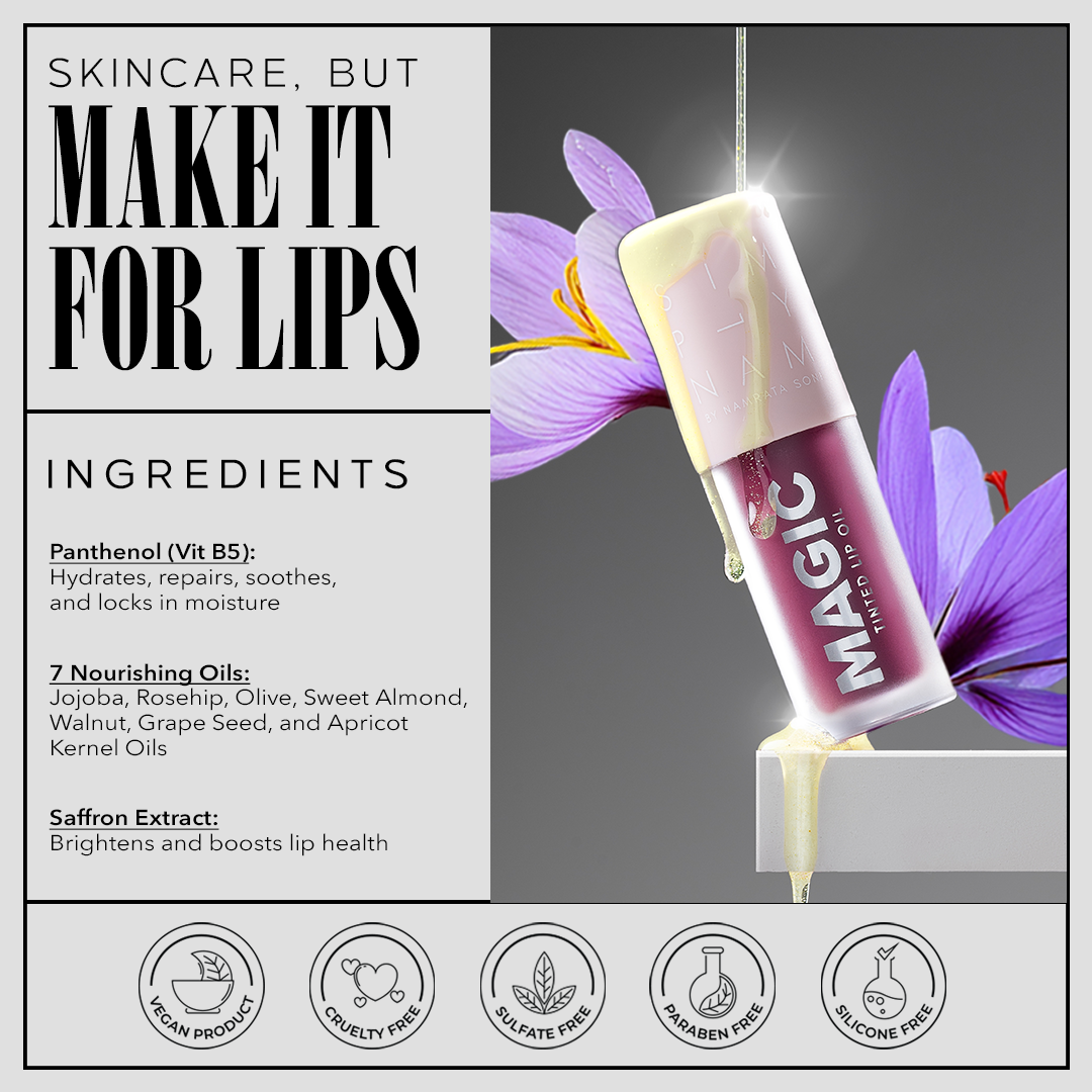 Golden Hour Magic Tinted Lip Oil - Light