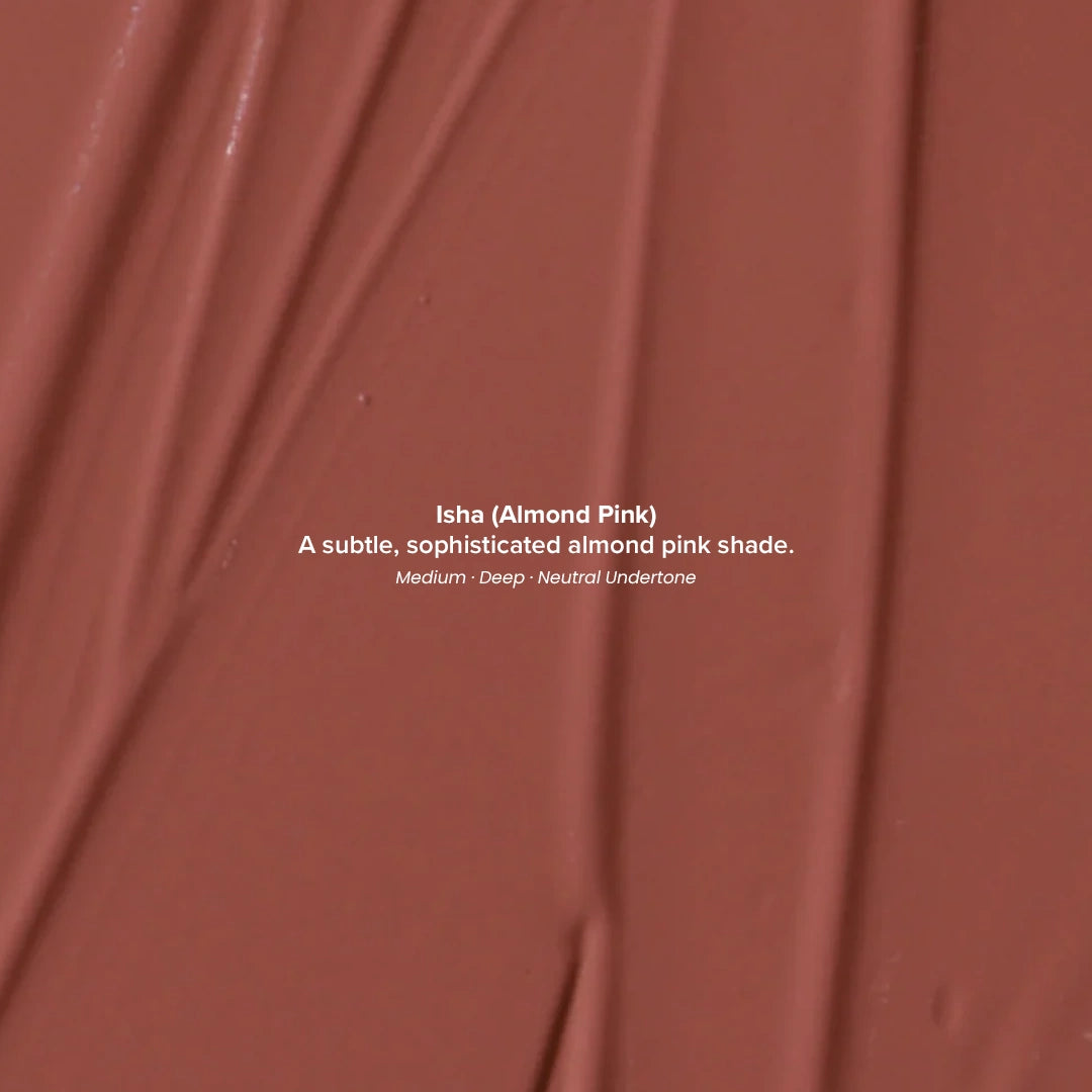 Isha (Almond Pink) - Satin Soft Lip Crème