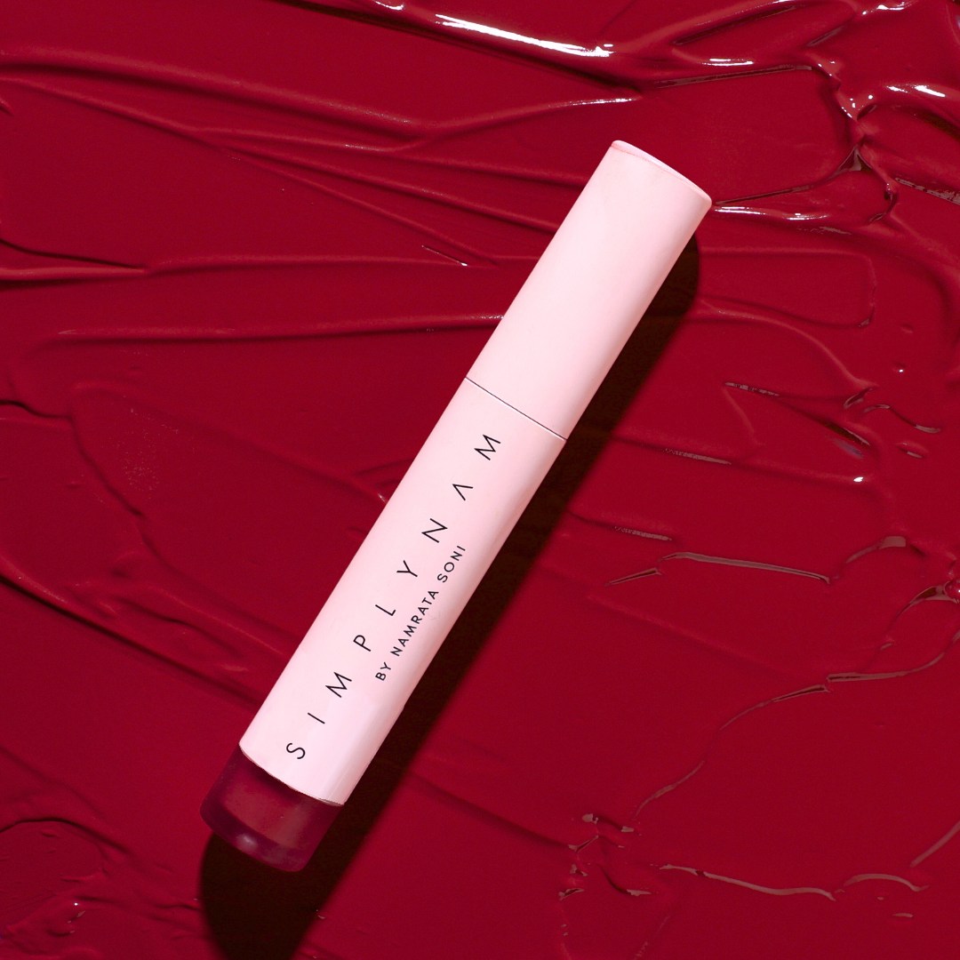 Poonam - Cool Red Satin Soft Lip Crème