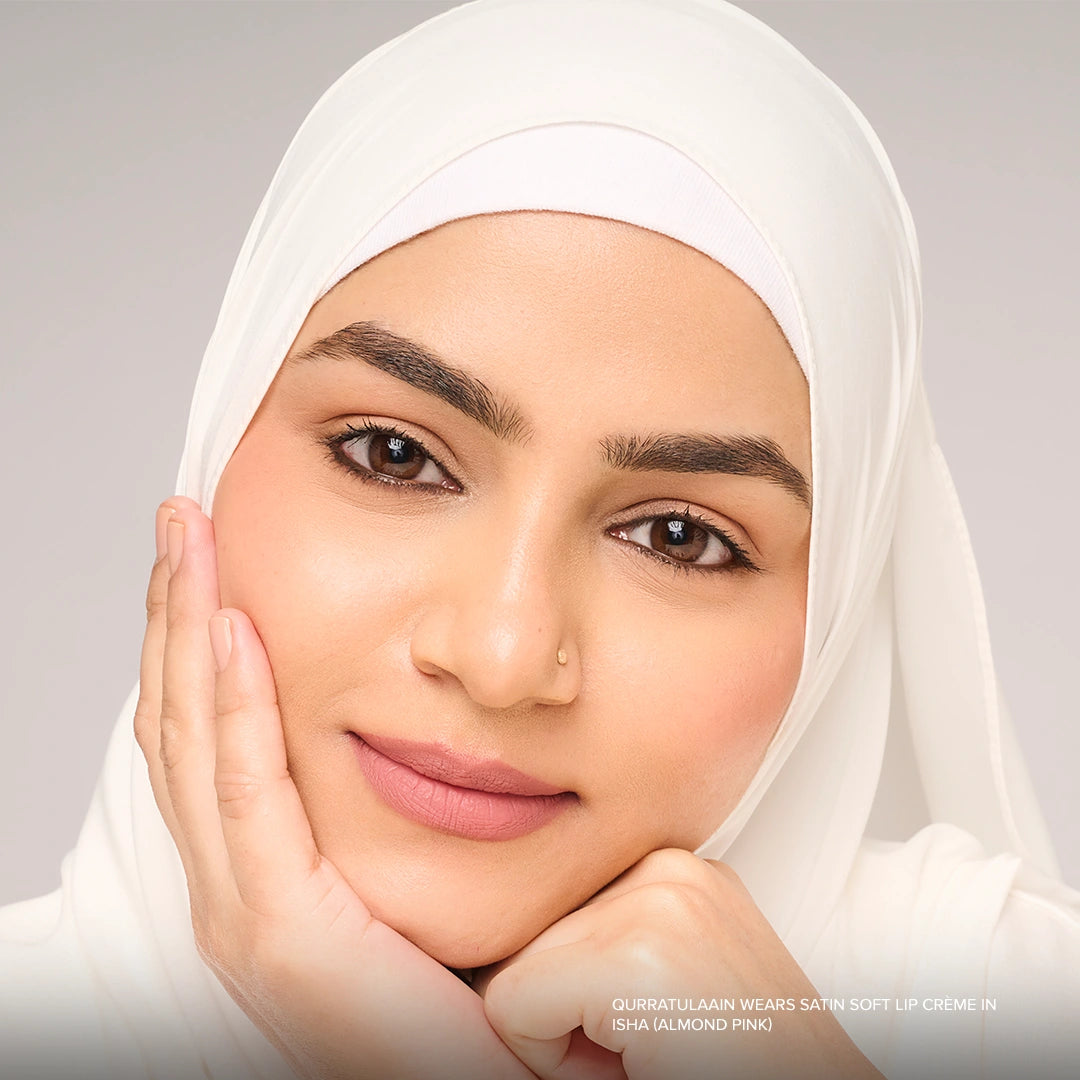Isha (Almond Pink) - Satin Soft Lip Crème