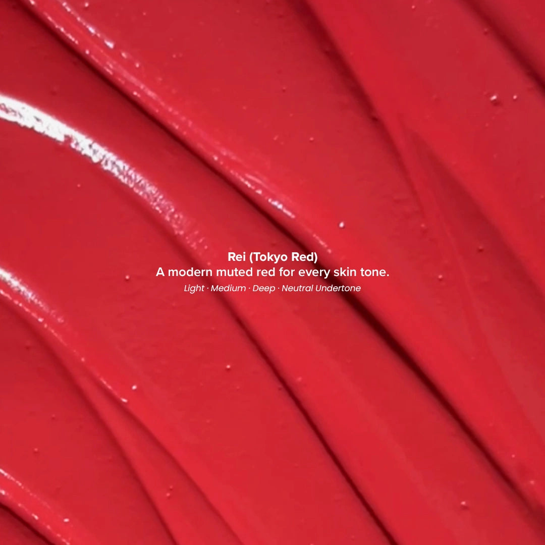 Rei (Tokyo Red) - Satin Soft Lip Crème
