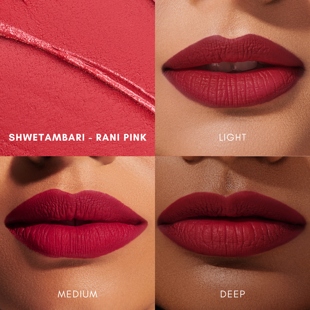 Shwetambari - Rani Pink Ultra Matte Liquid Lipstick