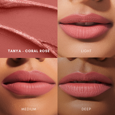 Tanya - Coral Rose Ultra Matte Liquid Lipstick