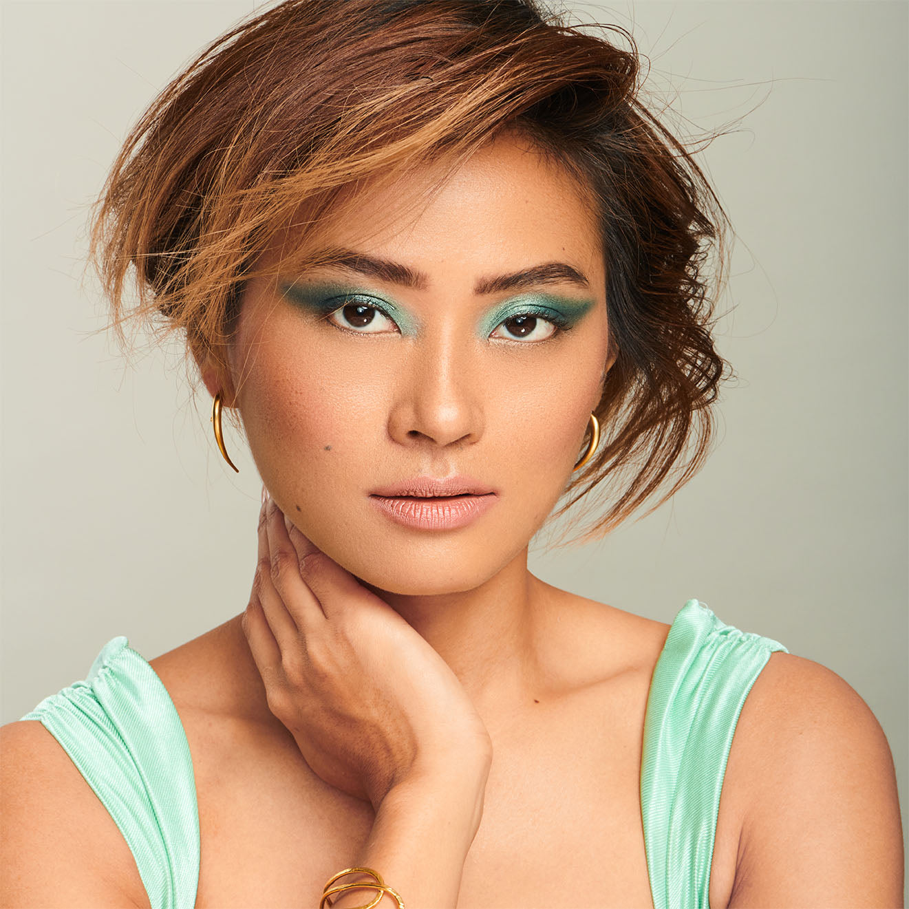 Déjà Vu - Forest Green Illuminating Cream & Powder Eyeshadow