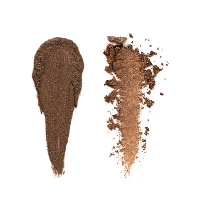 Rustic - Chocolate Brown Illuminating Cream & Powder Eyeshadow